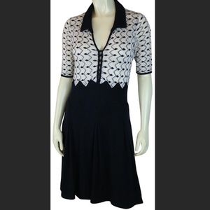 Anthropologie Knitted and Knotted Dress - Small - Crocheted for fall!